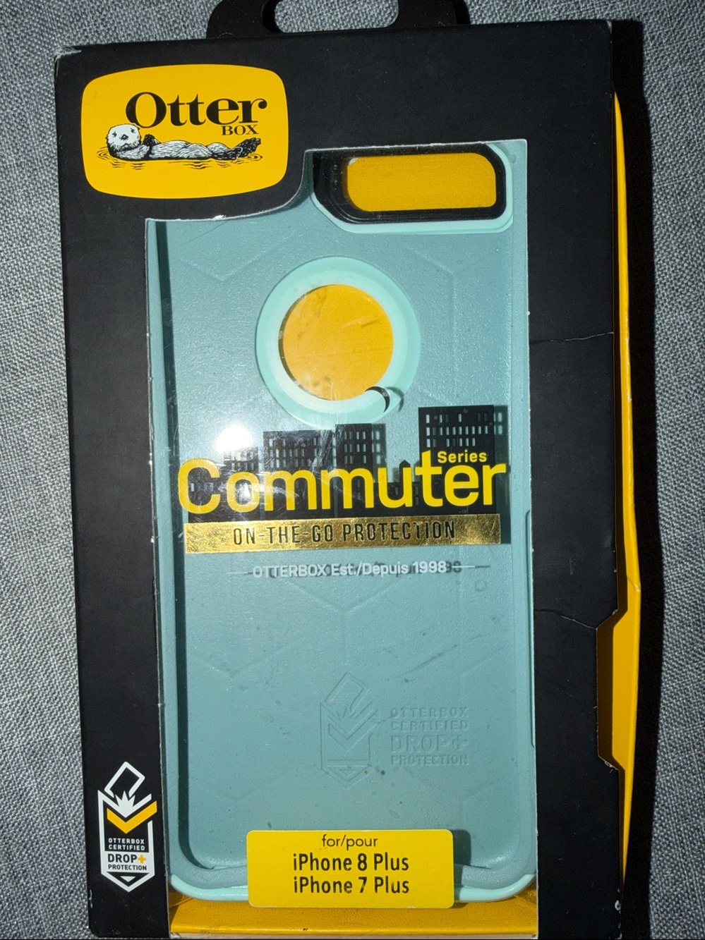 OtterBox Commuter Series Case for iPhone 8 Plus / 7 Plus - Light Blue